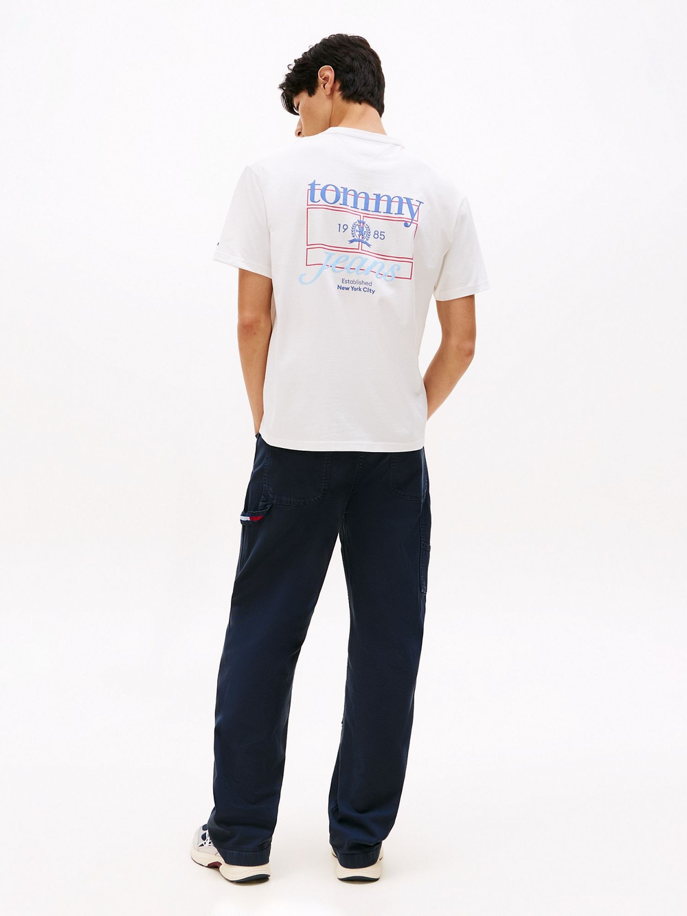 Футболка Tommy Jeans Heritage Crest Ecru