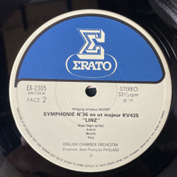 Винтажная виниловая пластинка LP Mozart Моцарт, Симфония 35, KV 385 (Japan 1984) (Obi)