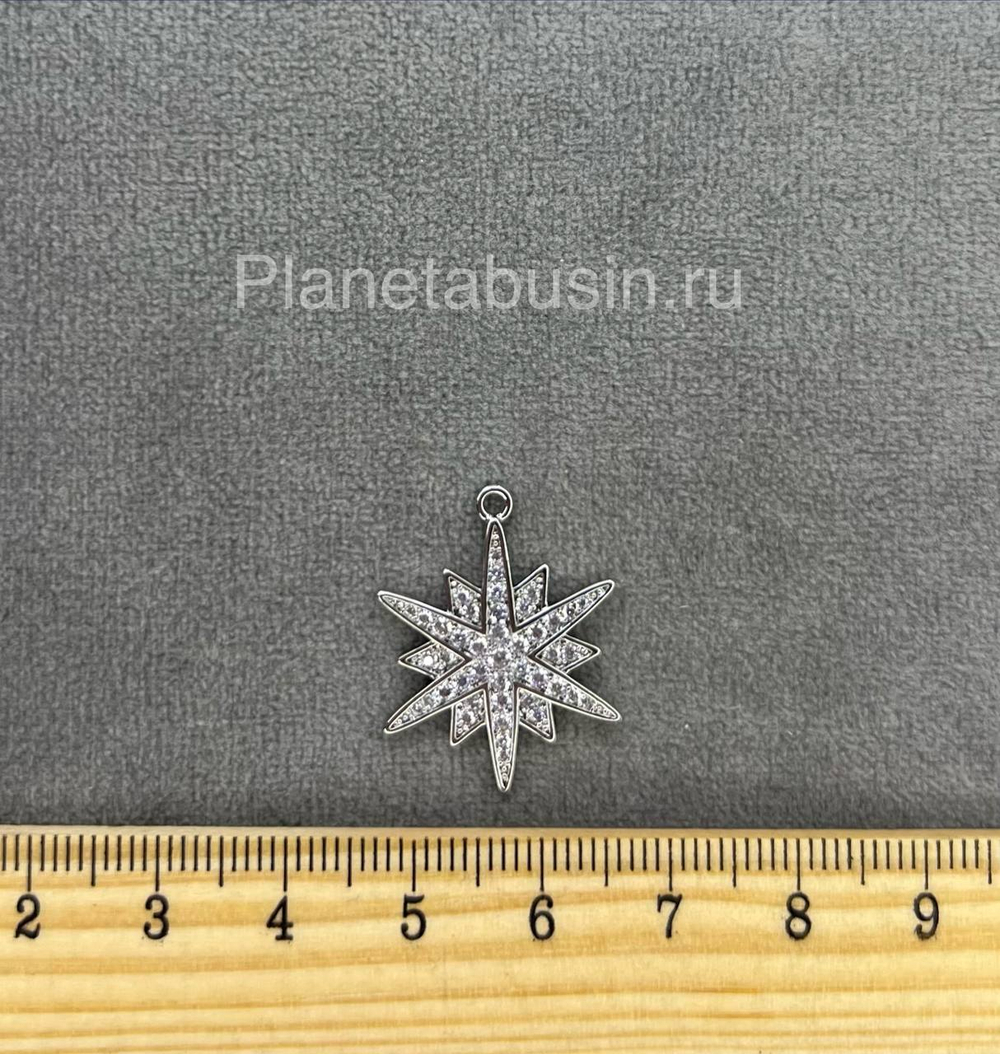 Подвеска люкс (Корея) с микроцирконами 0875