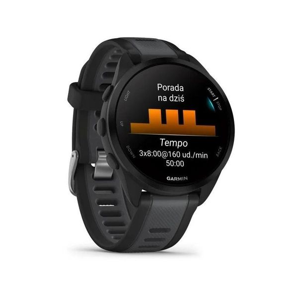 Умные часы Garmin Forerunner 165 Music, Черный | Black (010-02863-30 | 010-02863-B0)