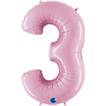 Шар Цифра Розовая