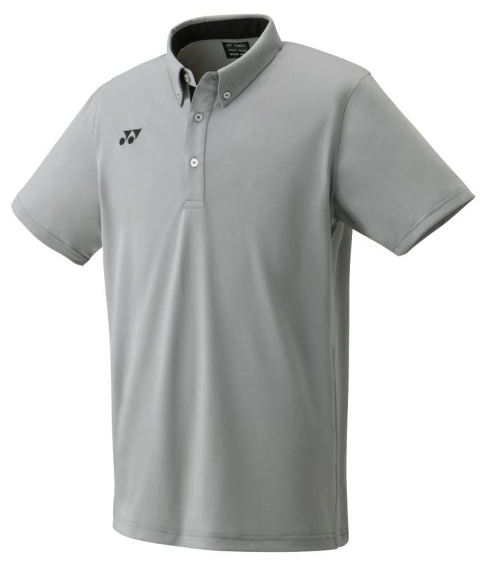 Мужское теннисное поло Yonex Men's Polo Shirt - серый