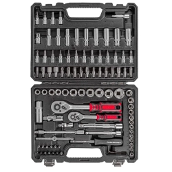 Набор инструментов 94 пр. 1/4''3/8''(6гр)(4-22мм) FORCEKRAFT FK-4941-5DS-м