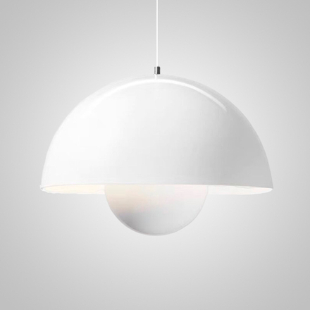 Подвесной Светильник Flowerpot D23 White By Imperiumloft