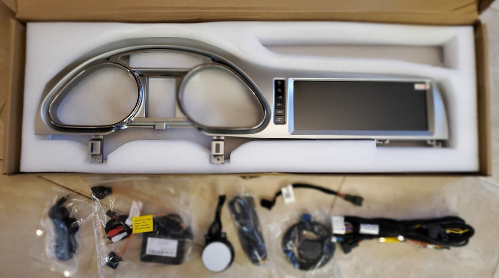 Магнитола для Audi Q7 2005-2009 (MMI-2G) - Carmedia MRW-9818 на Android 10, SIM-слот, 8ГБ-64ГБ