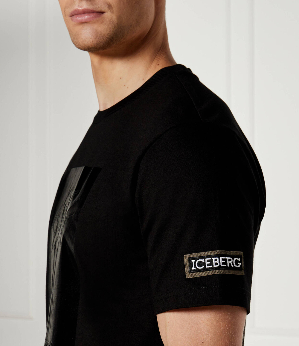 Футболка Iceberg - черный(245 I1P F02B 6304)
