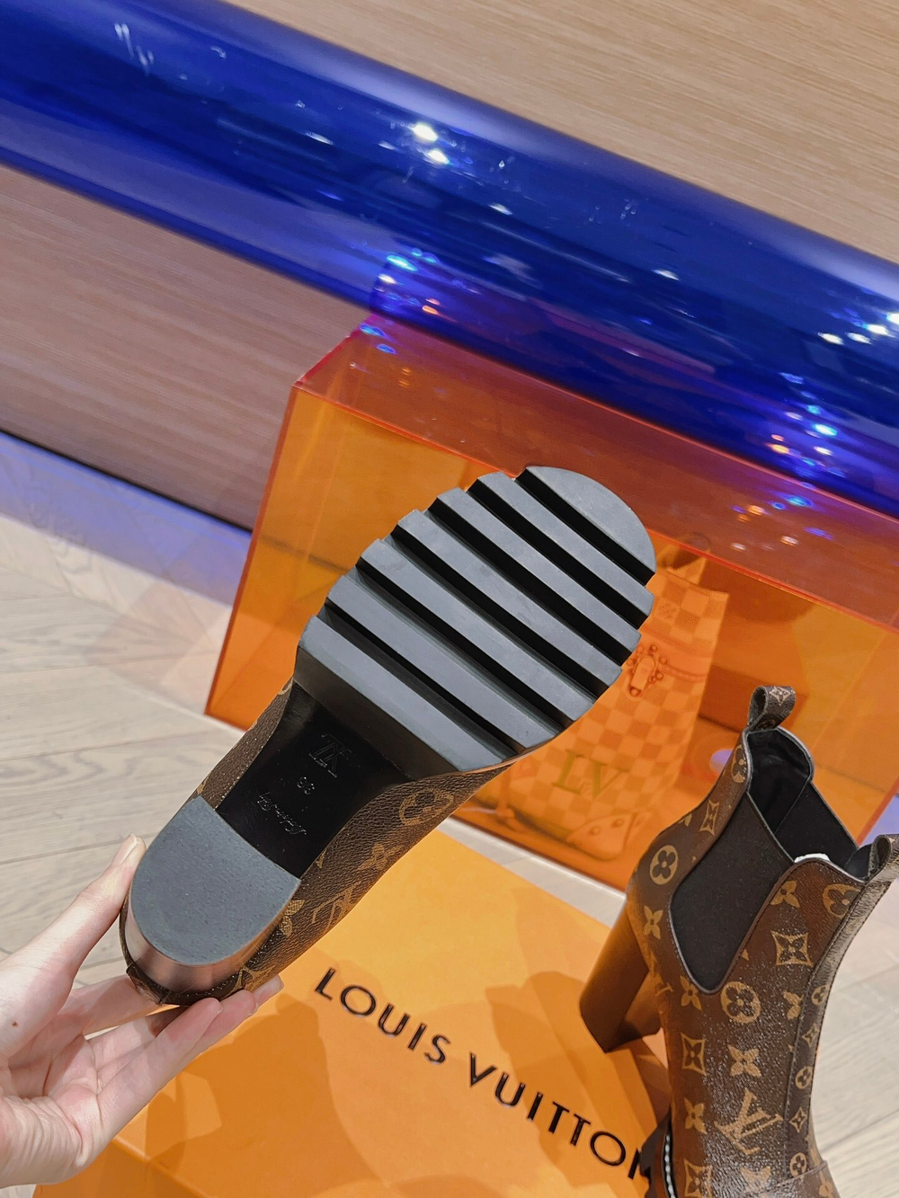 Louis Vuitton Star Trail Ankle Boot