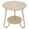 Столик журнальный Stian, Ø50 см, бежевый