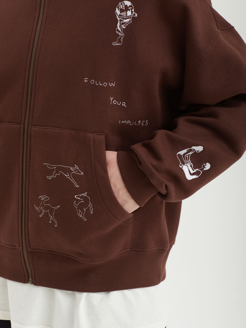 Мужская Толстовка Impules Zip