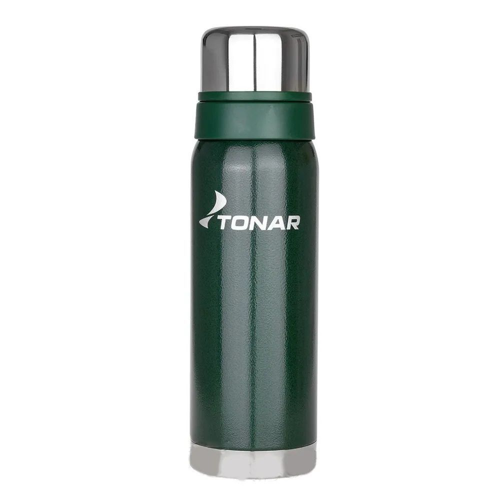Термос TONAR (HS.TM-057-G) 1000ML с ситечком зеленый (2 крышки-кружки)