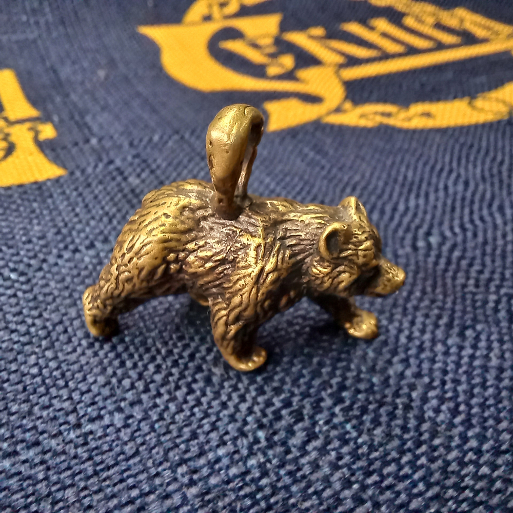 Подвеска. Медведь 
(подвес/статуэтка)