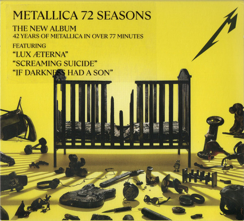 CD Metallica - 72 Seasons (Европа 2023г.)