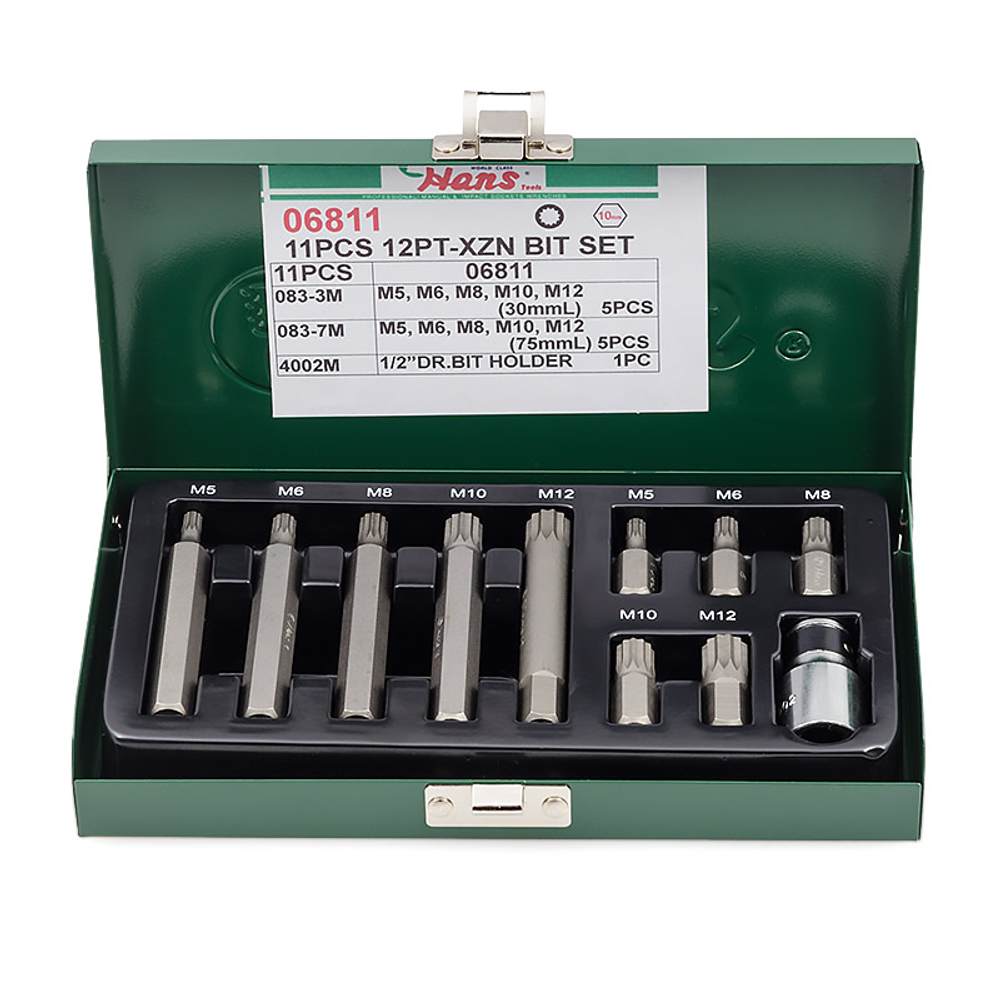 Набор бит в кейсе XZN Hans, 06811