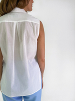 Блуза из батиста белая 4