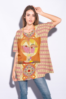 Футболка овесрайз