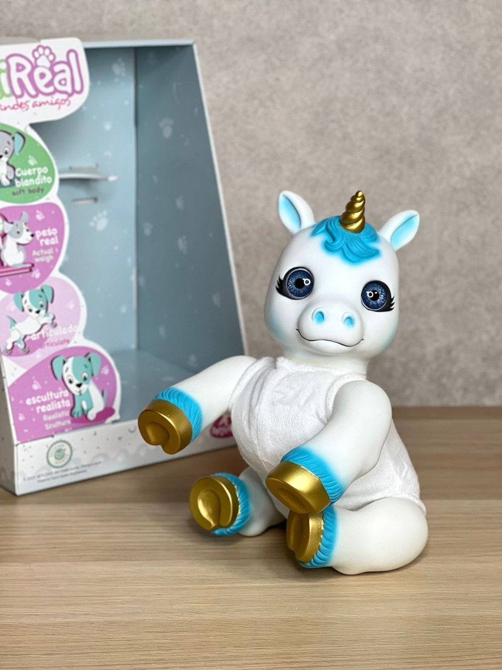 Игрушка мягконабивная 35см AniReal Единорожка (60151)