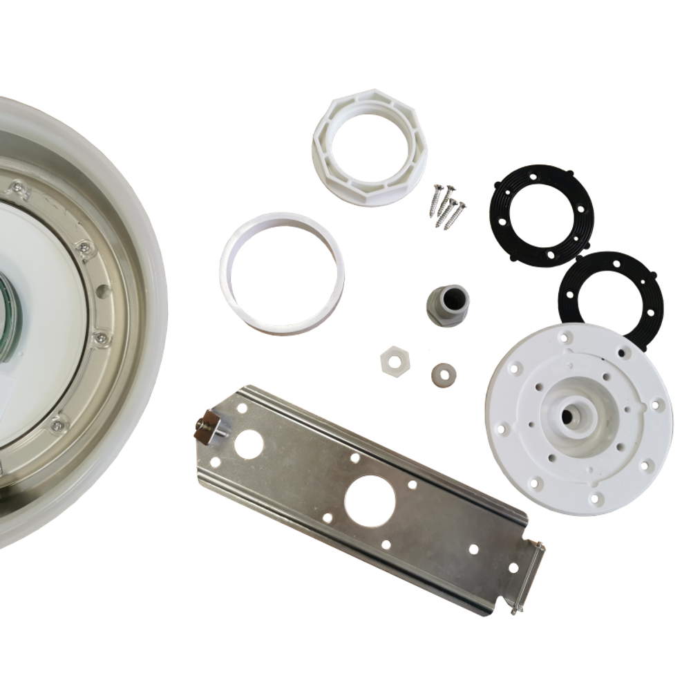 Светильник W803, LED, белый холодный 2 пр., накл., пленка, 25Вт, 12В AC, AISI-316