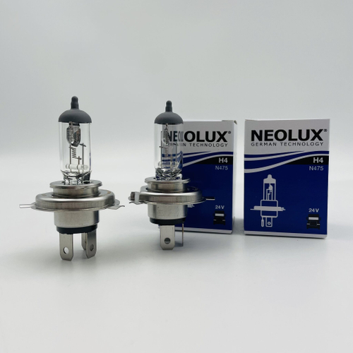 Лампа H4 галогеновая для грузовых автомобилей 24V комплект 2 шт