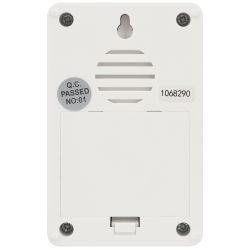 Звонок дверной Intro MP103S беспроводной LED подсветка IP44 150 м серебряный 38 мелодий | Intro