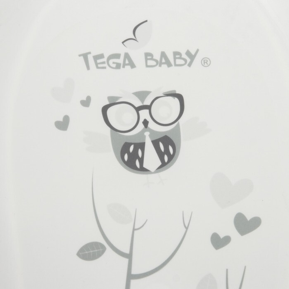 Ванна детская 102 см со сливом "Совы" белый