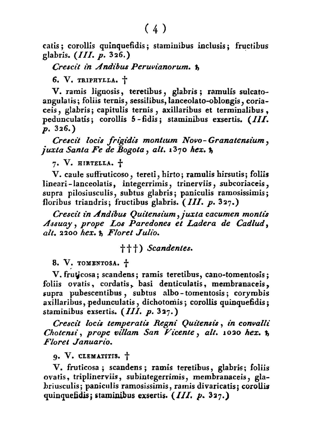 Synopsis Plantarum: Quas in Itinere Ad Plagam Aequinoctialem Orbis Novi | Alexander von Humboldt