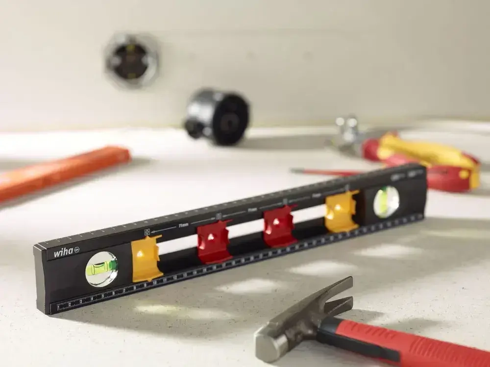 Wiha Уровень строительный Рамный 40 см, глазков: 2, 330 г