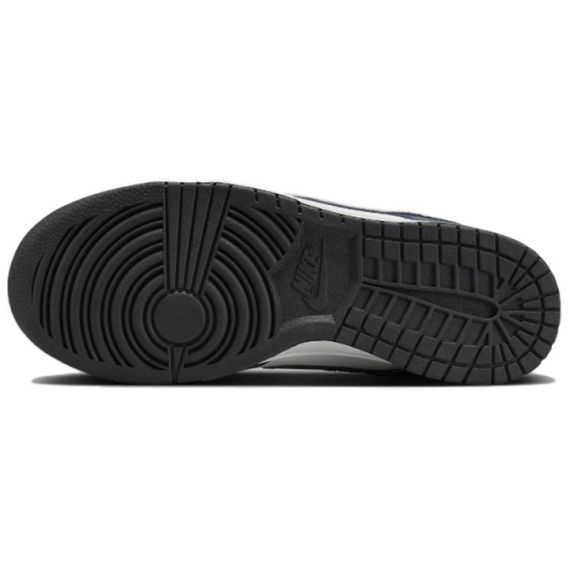 NIKE Dunk Кроссовки для скейтбординга Низкие Белые и синие Женские