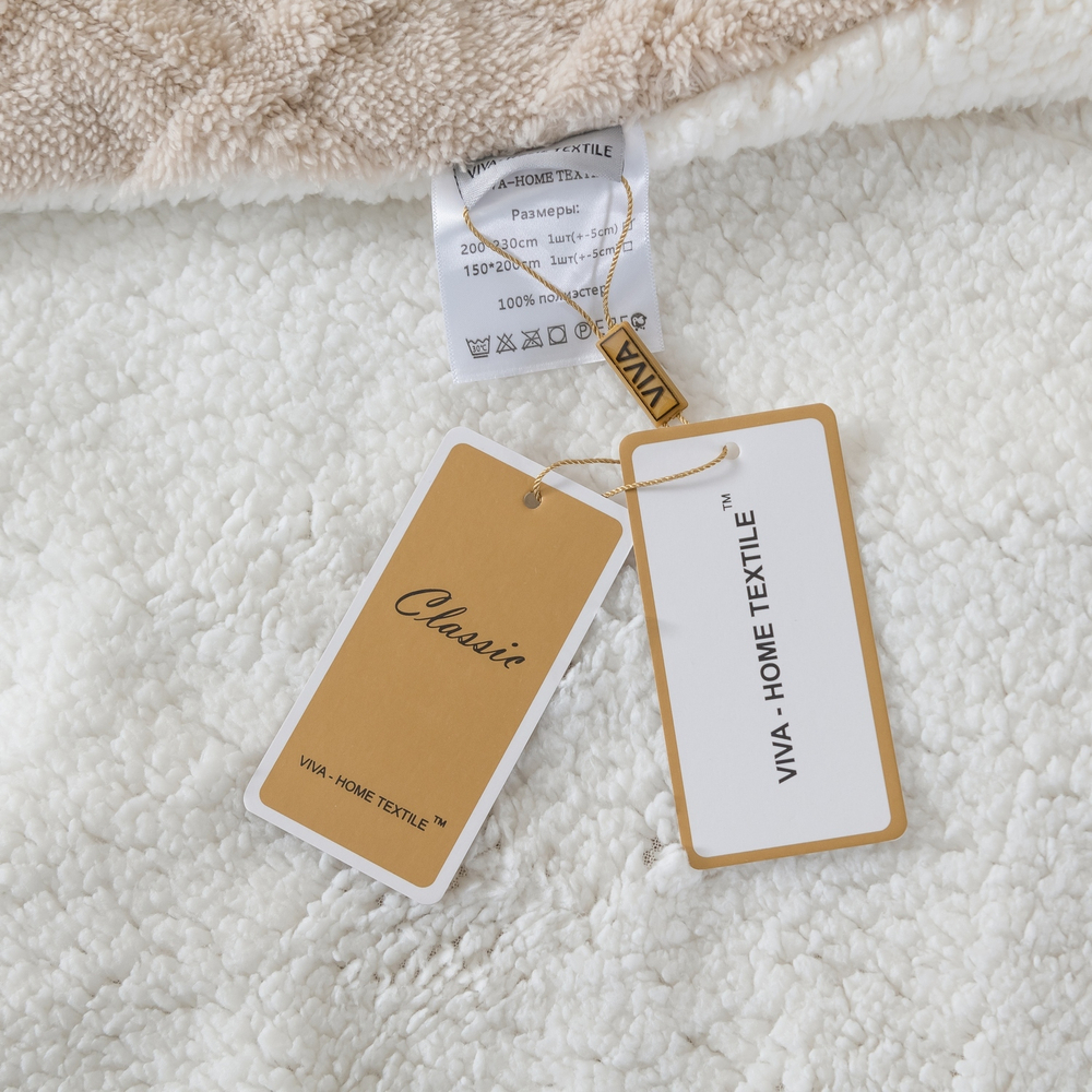 Плед Fluffy бамбуковая микрофибра FL014, размер 150*200