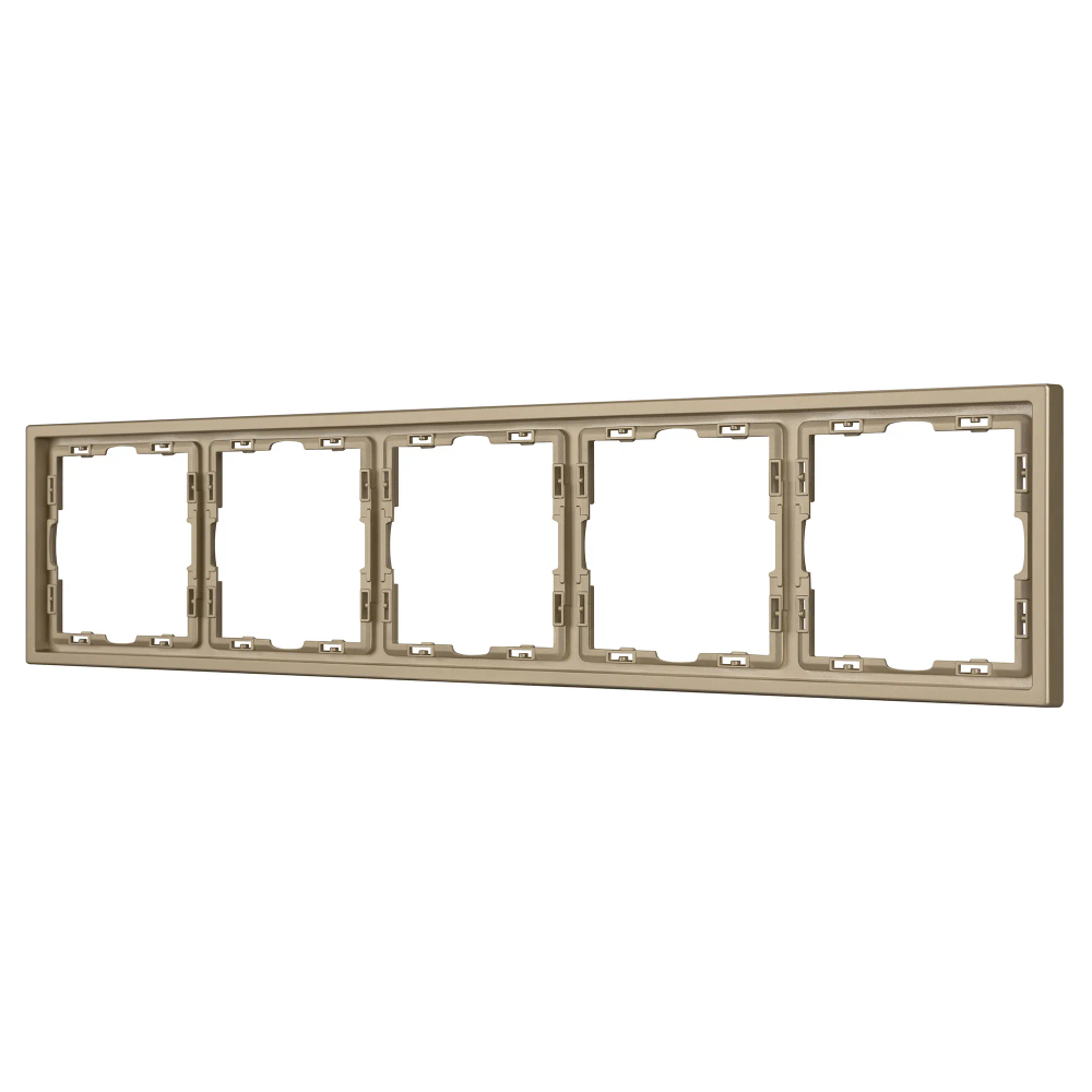 Рамка пластиковая FRM-NOBE-SFPL-5-GD (Arlight, -) 054229