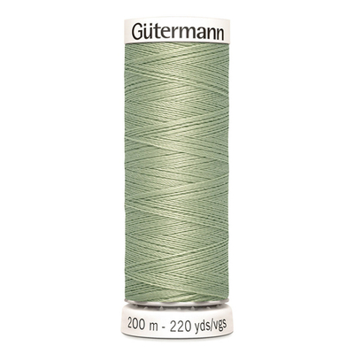 01 Нить Sew-All 100/200 м для всех материалов, 100% полиэстер Gutermann 748277 (914 бледно-оливковый)