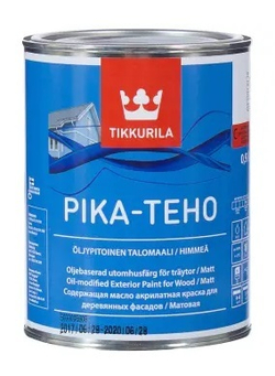 TIKKURILA Pica-teho краска акрил. матовая база C 0.9 л