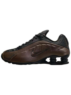 Nike Shox R4 Антискользящие Кроссовки для Бегунов Женские Браун/Чёрный