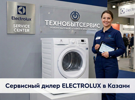 Ремонт сушильной машины Electrolux в Казани