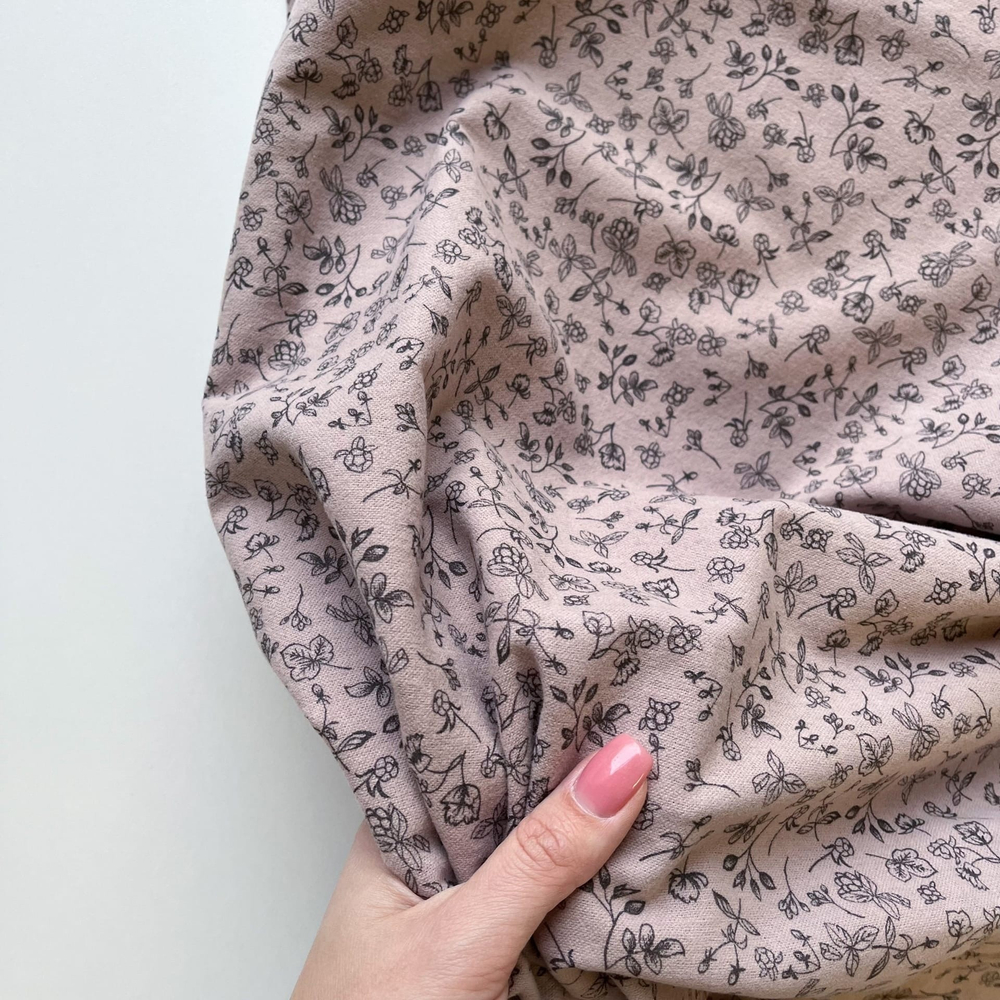 Фланель / теплый хлопок под заказ из КИТАЯ от 25м на цвет!