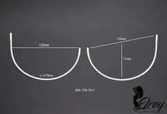 Каркасы Arta-F, тип 15, глубокий для балконет