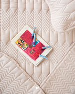 Комплект стеганного покрывала и 3 наволочек Kaj Nescafe Brown Hermodr 130220305 Иран