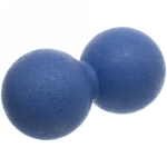 Мяч для глубокого массажа и расслабления мышц двойной 11 см, микс