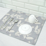 Коврик для сушки посуды 38*50см, полиэстер, микс NNKS01