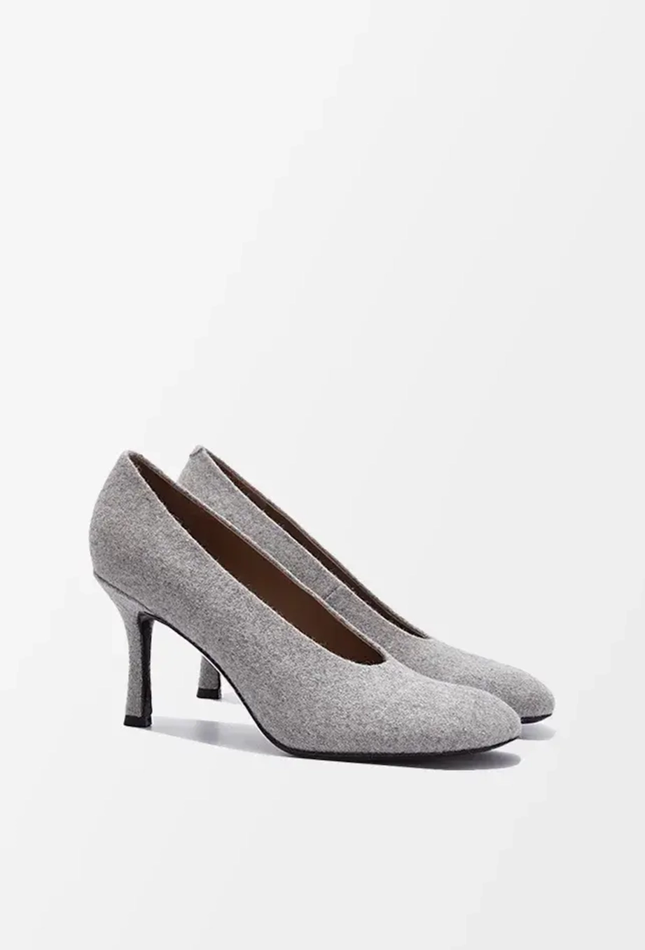 Туфли TIME light grey 80 мм