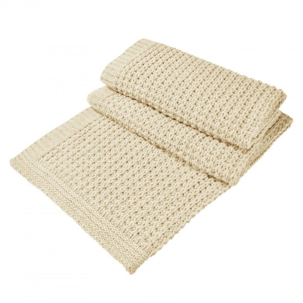 Плед 130x180 Hamam Dimension Knitted слоновая кость Турция