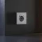 Накладка для розетки с заземлением и защитными шторками, с USB A+C, S70 (серый)