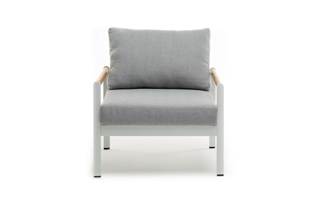 Кресло из алюминия MAYA белый