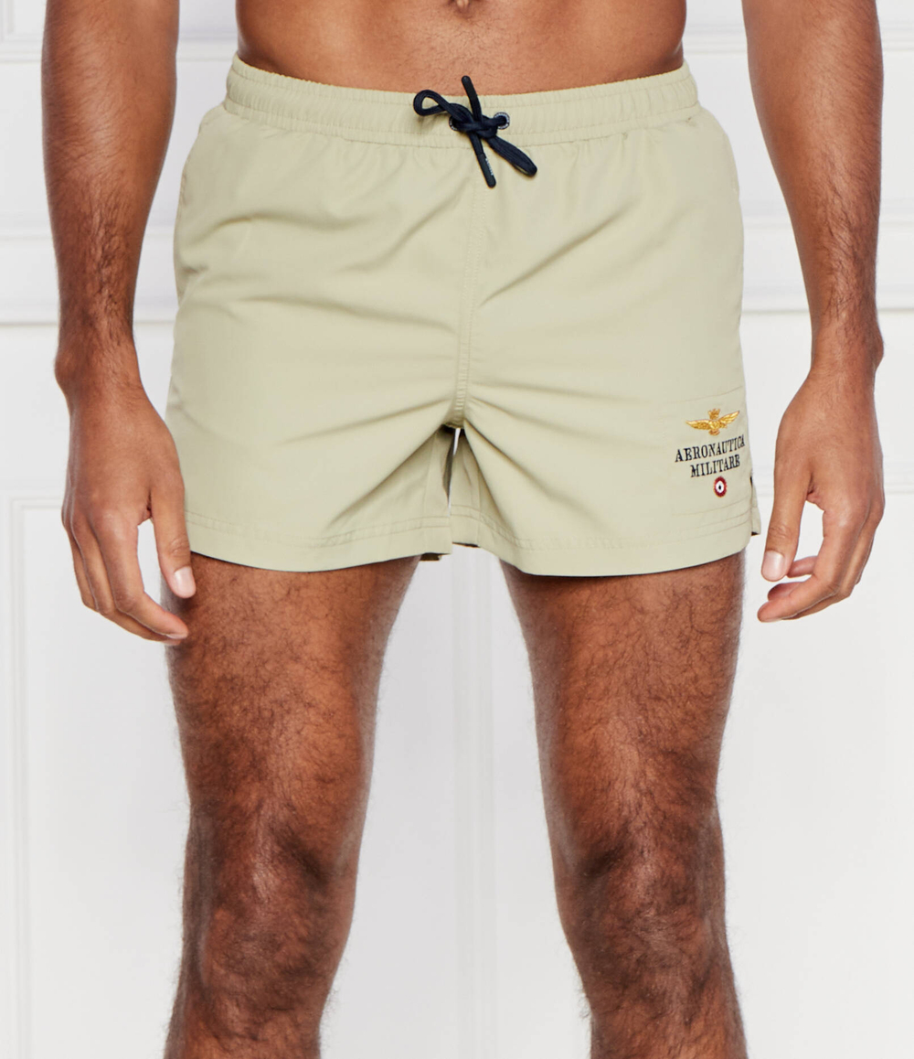 Шорты для плавания Aeronautica Militare - оливковый(BW220CT2967)