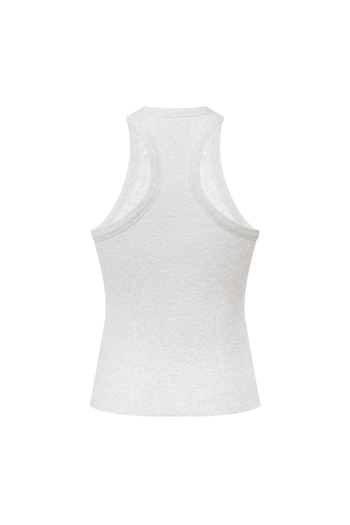 Майка с глубокой проймой AVRORA Светло-серый меланж