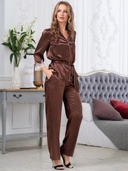 Комплект шелковый с брюками Mia-Amore MARILIN Мэрилин 3156