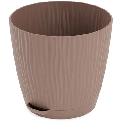 Горшок цв. Флис с прикорневым поливом 1,2л (какао)
