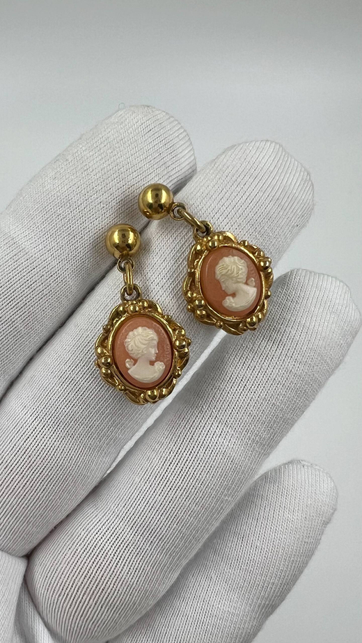 Серьги с камеями Avon