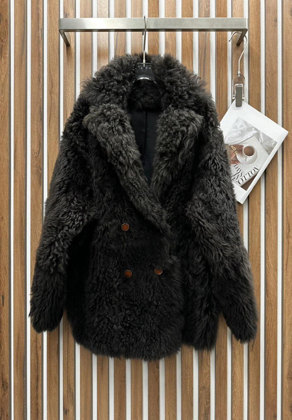 Шуба двухсторонняя Hermes