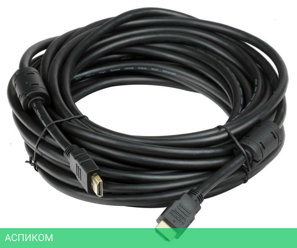Кабель Ningbo HDMI-10M-MG VER1.4 10м черный