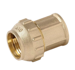 ПНД Муфта ЛАТУН Ф32 х 1" Г. ViEiR (50/5шт)